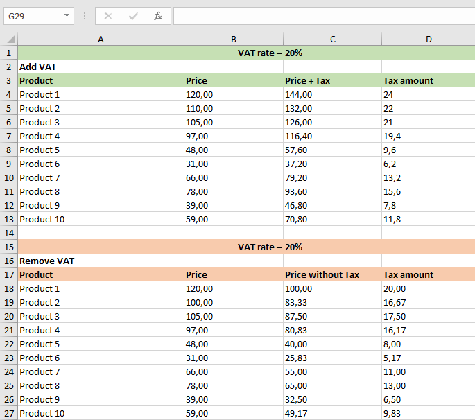 How To Calculate Vat How To Calculate Vat In Excel Ca vrogue.co